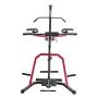 VEVOR Home Gym Udstyr, Leverage Gym med 2:1 Ratio LAT Low Row System, Styrketræningsmaskine til squats Dødløft Bench P