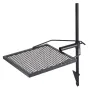 Swivel Campfire Grill Heavy Duty Steel Open Fire Cooking Grate Adjustable