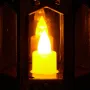 12 stk Dekorativ stearinlyslanterne, LED Elektrisk flammefrit