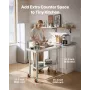 Stainless Steel Table, 60 x 90 cm Food Prep Worktable with Wheels, Kitchen Prep Table with Adjustable Undershelf Workstations fo