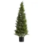 kunstige topiary cedertræer, 2 sæt 1219 mm kunstige fyrrebuske