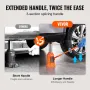 Hydraulic Bottle Jack, 20 Ton/44092 LBS All Welded Bottle Jack, 240-450 mm Lifting Range, with 3-section Long Handle, for Car, P