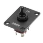 Toggle Switch, 6 Pin Momentary Polarity Reversing Toggle Switch (ON)-Off-(ON) DC 12V/30A AC 250V/15A - with Up Down Mounting Pan