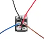 Rocker Switch, 6 Pin Momentary DPDT Rocker Switch, 3-Position (ON)-Off-(ON) Polarity Reversing Switch AC 250V/16A 125V/ 20A for 