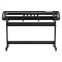 VEVOR Vinyl Cutter Machine, 1350 mm Max Feed Width, Dual Blades, Adjustable Force and Speed, LED Display, Vinyl Plotter Cutter P