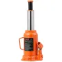Hydraulic Bottle Jack, 20 Ton/44092 LBS All Welded Bottle Jack, 240-450 mm Lifting Range, with 3-section Long Handle, for Car, P