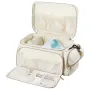 VEVOR Breast Pump Bag, Breast Feeding Bag with Waterproof Mat, Fits for S1/S2, Pumping Accessories & Breastmilk Storage, Portabl