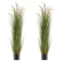 Artificial Grass Plant, 2 Pack 1499mm Horsetail Reed Grass in Pot, Premium PVC Faux Fake Greenery Shrubs Plant for Indoor Outdoo