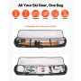 VEVOR Snowboard Bag, Up to 65 in/165 cm, Padded Skis & Snowboards Bag for Air Travel, 600D Waterproof Oxford Fabric, with Adjust