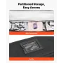 Snowboardtaske, op til 165 cm, polstret ski- og snowboardtaske