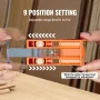 Pocket Hole Jig, 56 PCS Mini Jig Pocket Hole System med 9