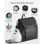 VEVOR Breast Pump Backpack, Breast Feeding Bag with Ice Pack, Fits for S1/S2, Pumping Accessories & Breastmilk Storage, Portable
