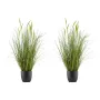 VEVOR Artificial Grass Plant, 2 Pack 889mm Cattail Grass in Pot, Premium PVC Faux Fake Greenery Shrubs Plant for Indoor Outdoor 