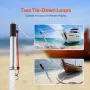 Sand Spike Boat Anchor, 90 cm Slide Anchor Shore Spike, Galvanized Carbon Steel Boat Shore Anchors, Shallow Water Beach Anchors,