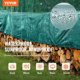 PVC Waterproof Tarp 16.5 x 29.5 ft Heavy Duty PVC Tarpaulin with Grommets