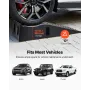 Car Ramps, 2 PCS 5897 kg GVW Capacity, 155 mm Lift Height, Portable High Profile Car Service Ramps for Home Garage Maintenance a