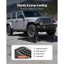 Car Ramps, 2 PCS 5897 kg GVW Capacity, 155 mm Lift Height, Portable High Profile Car Service Ramps for Home Garage Maintenance a