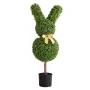 VEVOR Artificial Topiary Bunny-Shape Boxwood Ball, 2 Set 914mm Faux Boxwood Plant Balls, Fake Silk Tree Look Real, Easy Assembly