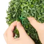 Artificial Topiary Bunny-Shape buksbombold, 2 sæt 914 mm