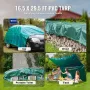 PVC vandtæt presenning 16,5 x 29,5 fod kraftig PVC-presenning