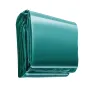 PVC Waterproof Tarp, 16.5 x 29.5 ft Heavy Duty PVC Tarpaulin, Tear-Proof and Weather-Proof, with Grommets and Reinforced Edges f