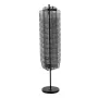 Rotating Brochure Display Rack, 30 Pockets Mesh Magazine Literature Display Stand, Portable Floor Standing Magazine Rack, Metal 