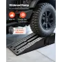Car Ramps, 2 PCS 7257 kg GVW Capacity, 170 mm Lift Height, Portable High Profile Car Service Ramps for Home Garage Maintenance a