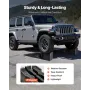 Car Ramps, 2 PCS 7257 kg GVW Capacity, 170 mm Lift Height, Portable High Profile Car Service Ramps for Home Garage Maintenance a