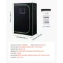 Indoor Grow Tent, 120 x 60 x 180 cm, 600D High Reflective Mylar, Indoor Plant Tent with Observation Window, Floor Tray & Zipper,