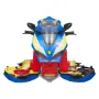 Motorcycle Engine Toy, 25 Pieces, Motorcycle Mechanic Toy with Removable Parts, Lights & Sounds, Simulated Riding & Track Racing