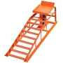 Hydraulic Car Ramps, 2 PCS 5T 11000 lbs, 270-360 mm Lift Height, Heavy Duty Hydraulic Vehicle Ramps, Portable Car Lifts for Home