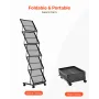 Brochure Display Stativ, Sammenfoldelig 5 Lommers Magasin