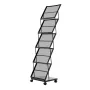 Brochure Display Stativ, Sammenfoldelig 5 Lommers Magasin