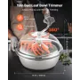 Bud Leaf Bowl Trimmer, 490 mm Manual Bud Trimmer, with Sharp Stainless Steel Blades, Visual Cutting, Wet & Dry Hydroponic Cuttin