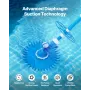 Suction Pool Cleaner, Automatic Pool Vacuum Cleaner, Suction Side Automatic Pool Cleaner, Suction Vacuum Pool Sweeper with 12 Ho