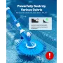 VEVOR Suction Pool Cleaner, Automatic Pool Vacuum Cleaner, Suction Side Automatic Pool Cleaner, Suction Vacuum Pool Sweeper with