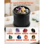 Rock Tumbler Kit, Rock Polishing Kit, 4 hastighedsindstillinger