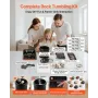 Rock Tumbler Kit, Rock Polishing Kit, 4 hastighedsindstillinger
