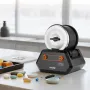 Rock Tumbler Kit, Rock Polishing Kit, 4 Speed Settings 9-Day Polishing Timer Stone Polishing Kit, Rock Polisher with Rough Gemst