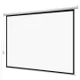 Motorized Projector Screen, 3048 mm 4:3 1080 HD Electric Projector Screen, Wall Mounted Projection Dispaly Projector with Remote