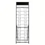 VEVOR Brochure Display Rack, 20 Pockets Magazine Literature Display Stand, Portable Floor Standing Magazine Rack, Metal Newspape