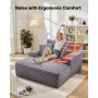 Chaiselongstol, 1240 mm Udbenet Chaiselong indendørs, moderne
