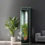 Indoor Grow Tent, 40 x 40 x 160 cm, 600D High Reflective Mylar, Indoor Plant Tent with Observation Window, Floor Tray & Zipper, 