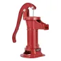 Well Hand Pitcher Pump, 25 ft Maximum Lift, Antique Cast Iron Manual Hand Water Pump, NPT 1-1/4 in Connection, Easy Installation