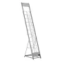 VEVOR Brochure Display Rack, 10 Pockets Magazine Literature Display Stand, Portable Floor Standing Magazine Rack, Metal Newspape