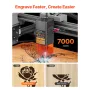 VEVOR Laser Engraver, 10W, Laser Engraving and Cutting Machine with Enclosure, Laser Cutter Engraver Machine, 300 x 300 mm Worki