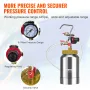 Spray Paint Pressing Pot Tank, 2L/0,5 gal Letvægt Luftmaleri