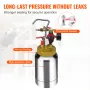 Spray Paint Pressing Pot Tank, 2L/0,5 gal Letvægt Luftmaleri