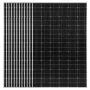 4800W 48V Complete Solar Power Kit, 12*400W Monocrystalline Solar Panels + 51.2V 300Ah LiFePO₄ Battery + 2PCS 5000W Hybrid Inver