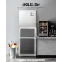 VEVOR Commercial Ice Maker Machine - Head, 181 kg/Day Stainless Steel Ice Machine with Scheduled Ice-Making, Self-Cleaning, Adju